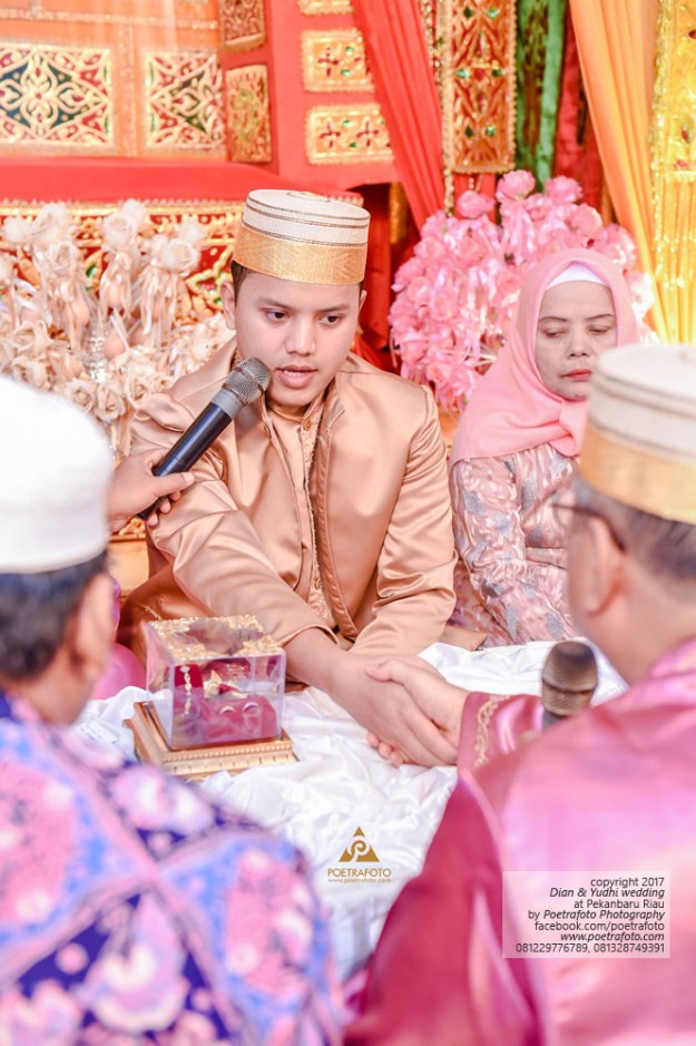 Foto Akad Pernikahan Wedding Pengantin Muslim Melayu Bugis Pekanbaru