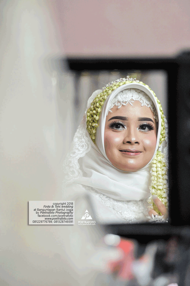17 Foto Pengantin Muslimah Hijab Jawa Cantik Firda Toni 