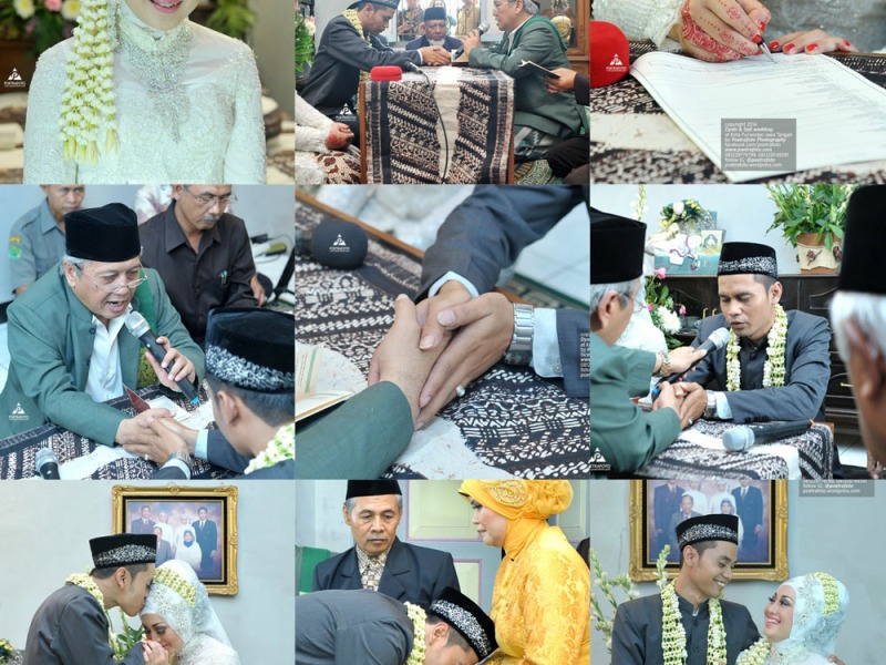 Jasa Foto Wedding Purworejo Fotografer Pernikahan Pengantin Muslim-Muslimah Hijab. Foto Wedding Pernikahan Pengantin Purworejo Dyah+Safi by Fotografer Pernikahan Purworejo