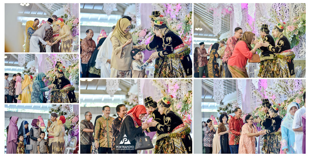 Foto Suasana Upacara Ngunduh Mantu Pengantin Adat Jawa di Gedung Pernikahan Monumen Diponegoro (Mondip) Jogja Wedding Gusti+Dimas